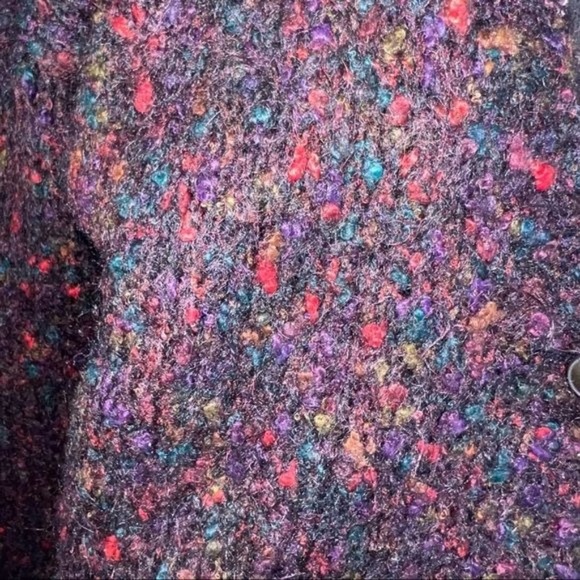 OBR Mohair Chunky Cardigan MultiColor Size Medium - Picture 13 of 17